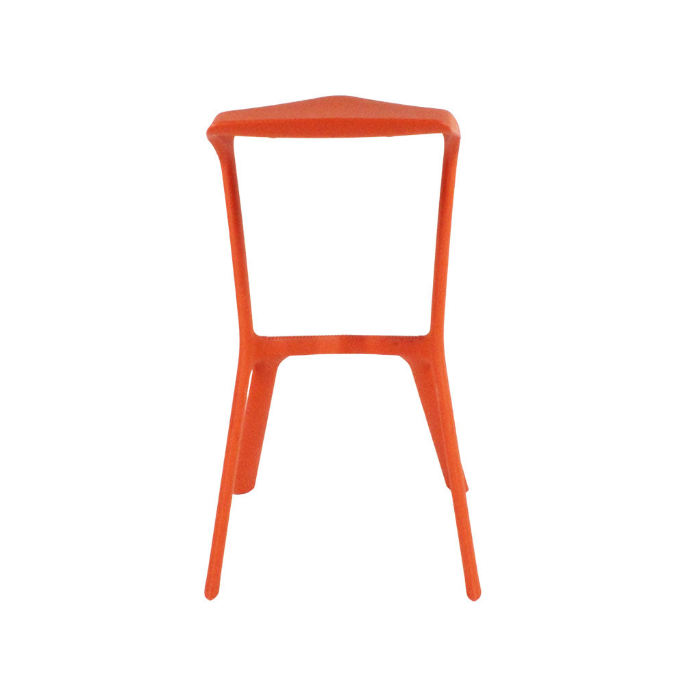 Plank: Miura Stool in Pure Orange - Refurbished