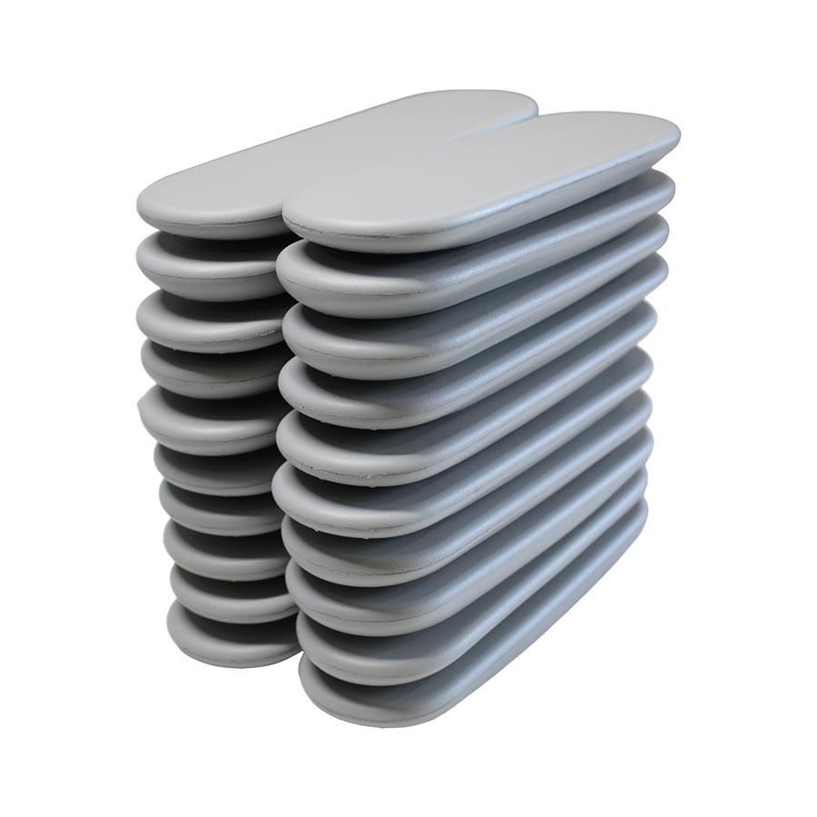 Herman Miller: Sayl Replacement Arm Caps in Grey - Pack of 10 Pairs