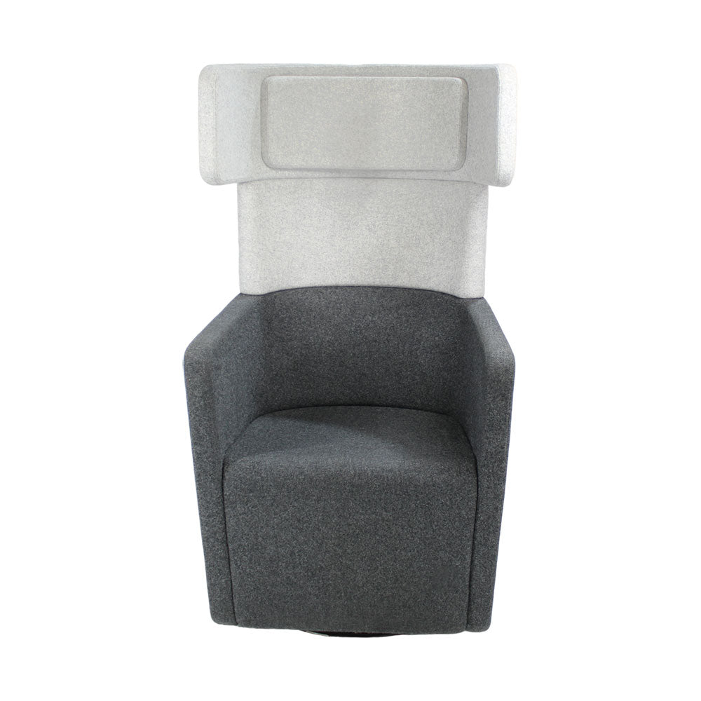 Bene : Fauteuil Parcs Wing en Gris - Remis à Neuf