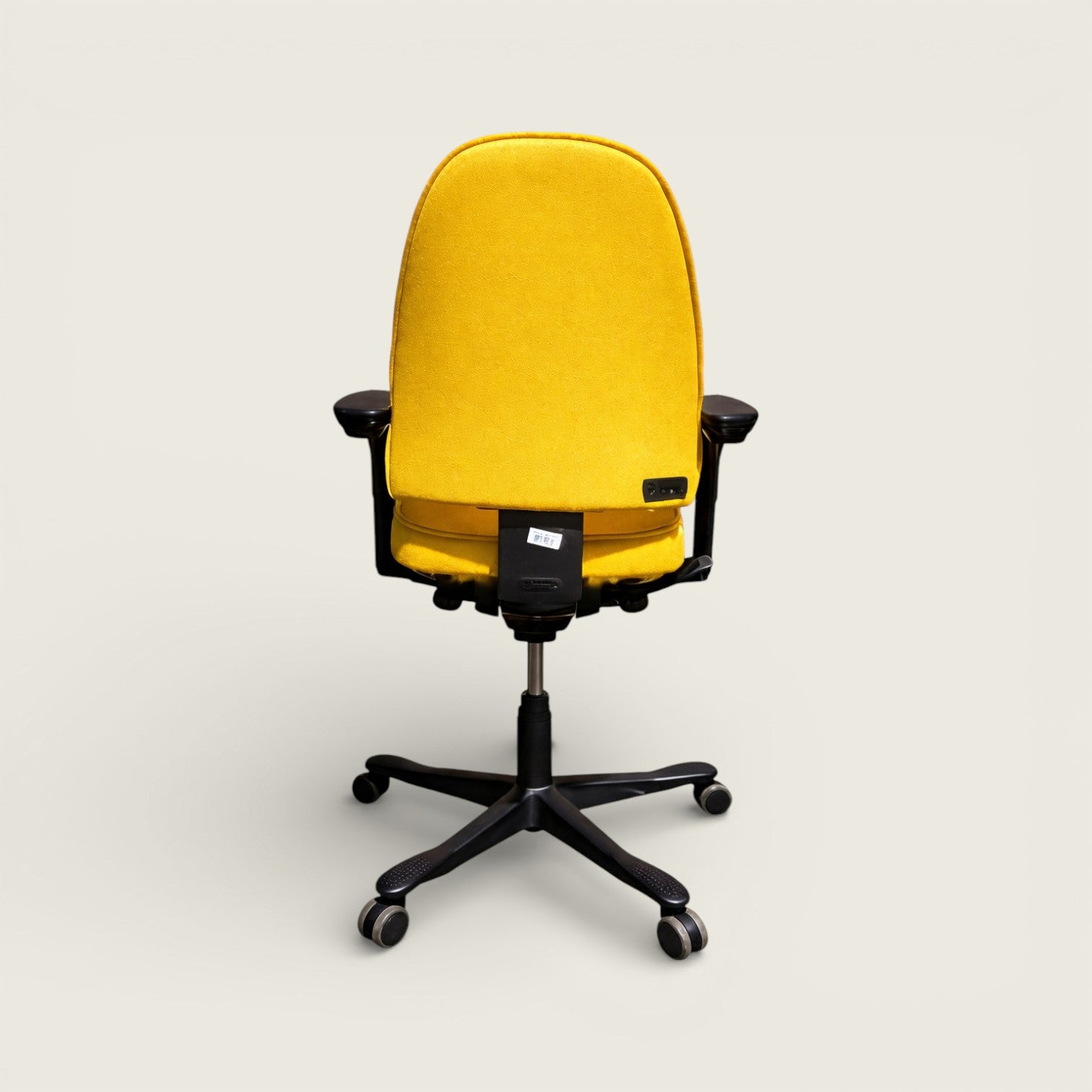Kinnarps: Yellow Secretarial Chair - Refurbished