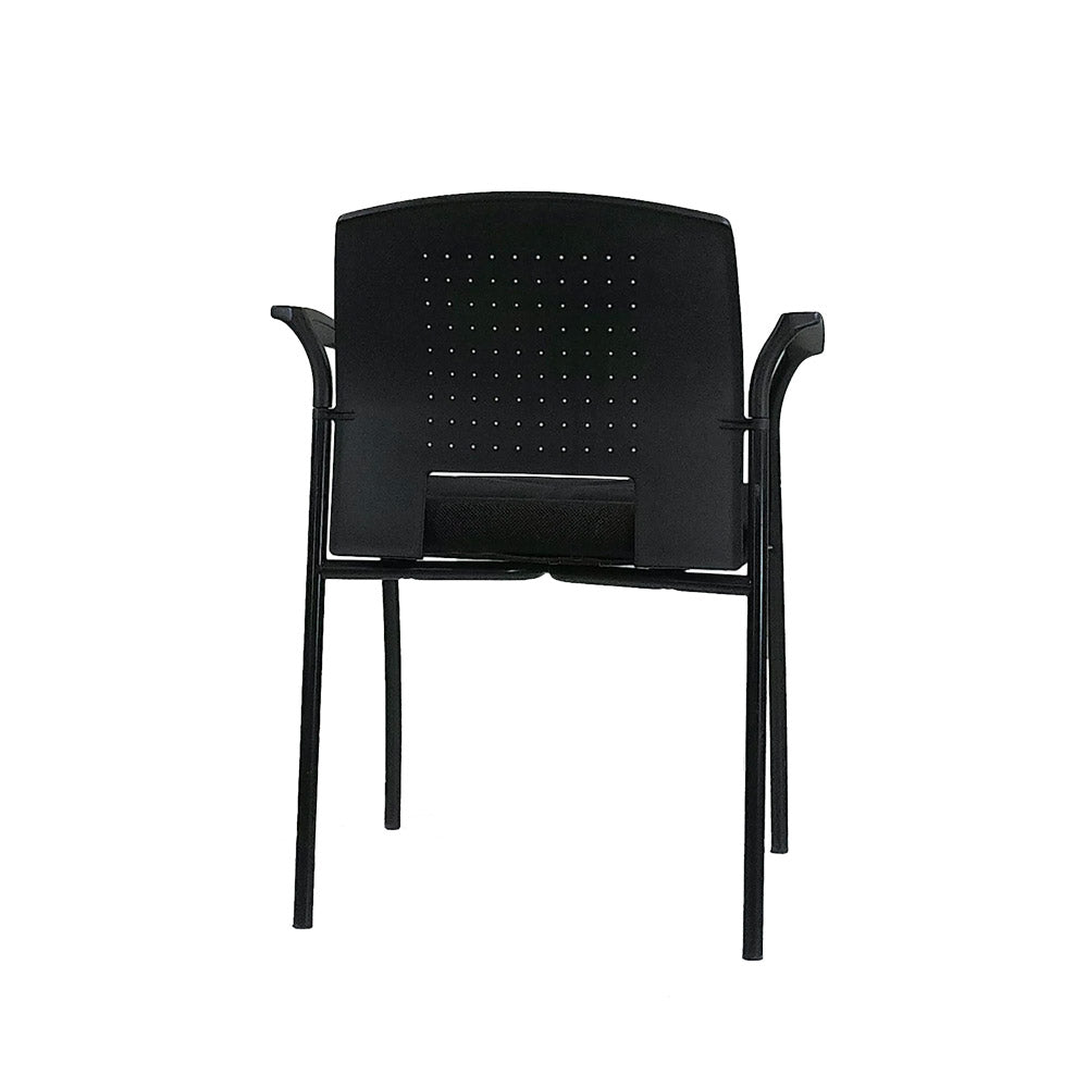 Martin Stoll : Chaise de réunion noire - Reconditionnée