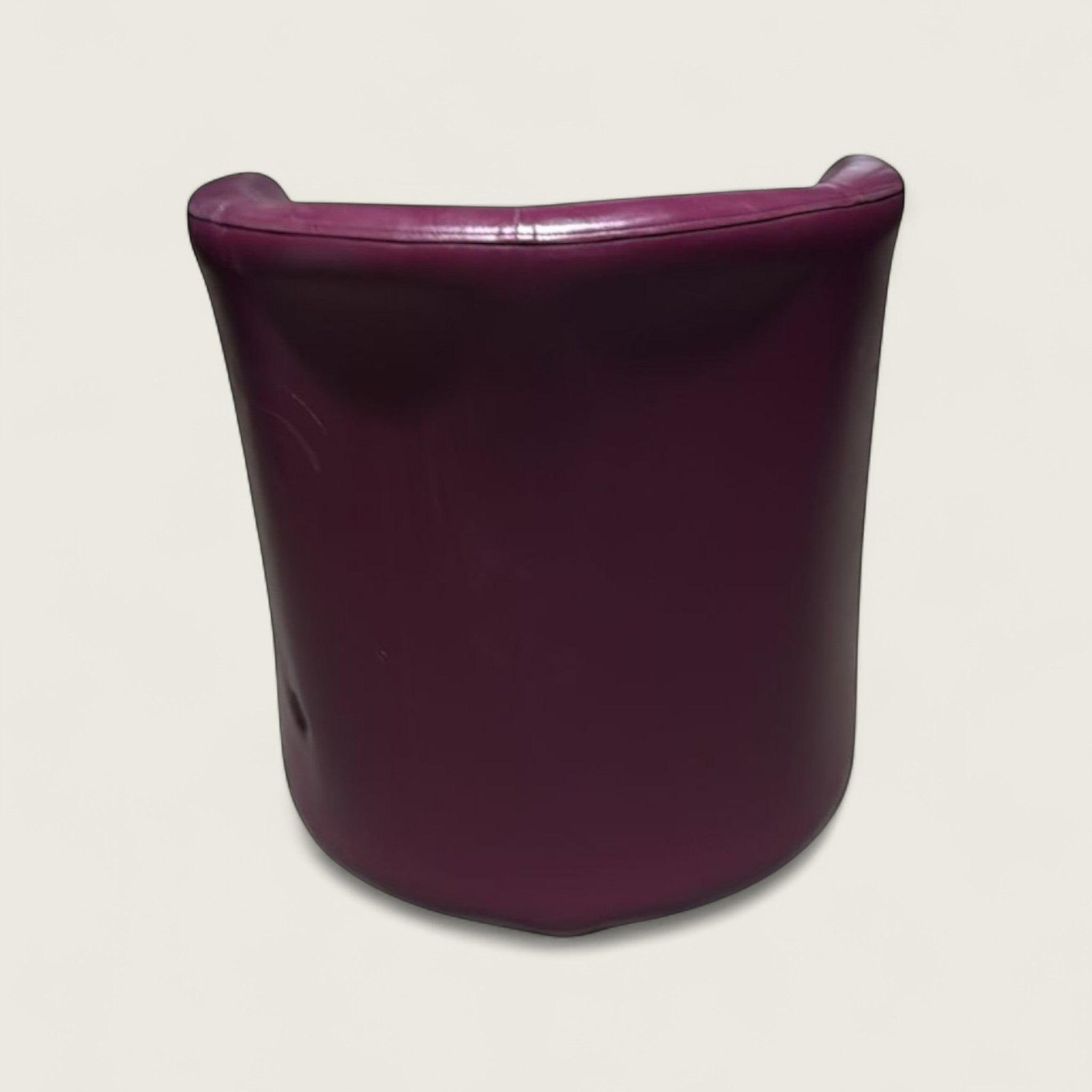 Minotti: Purple Tub Lounge chair - Refurbished