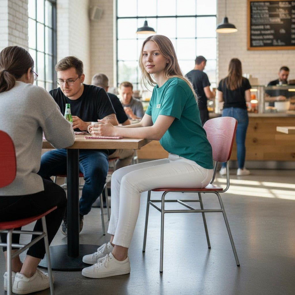 <tc>Allermuir</tc>: Haven Solo Pod en tissu gris/rose - Reconditionné