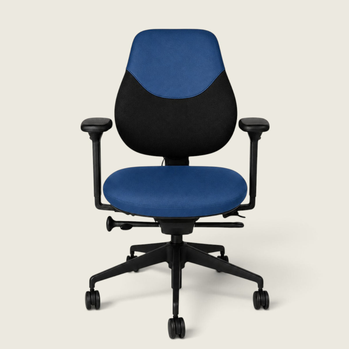 OrangeBox: Flo Office Chair in Blue Fabric - Refurbished