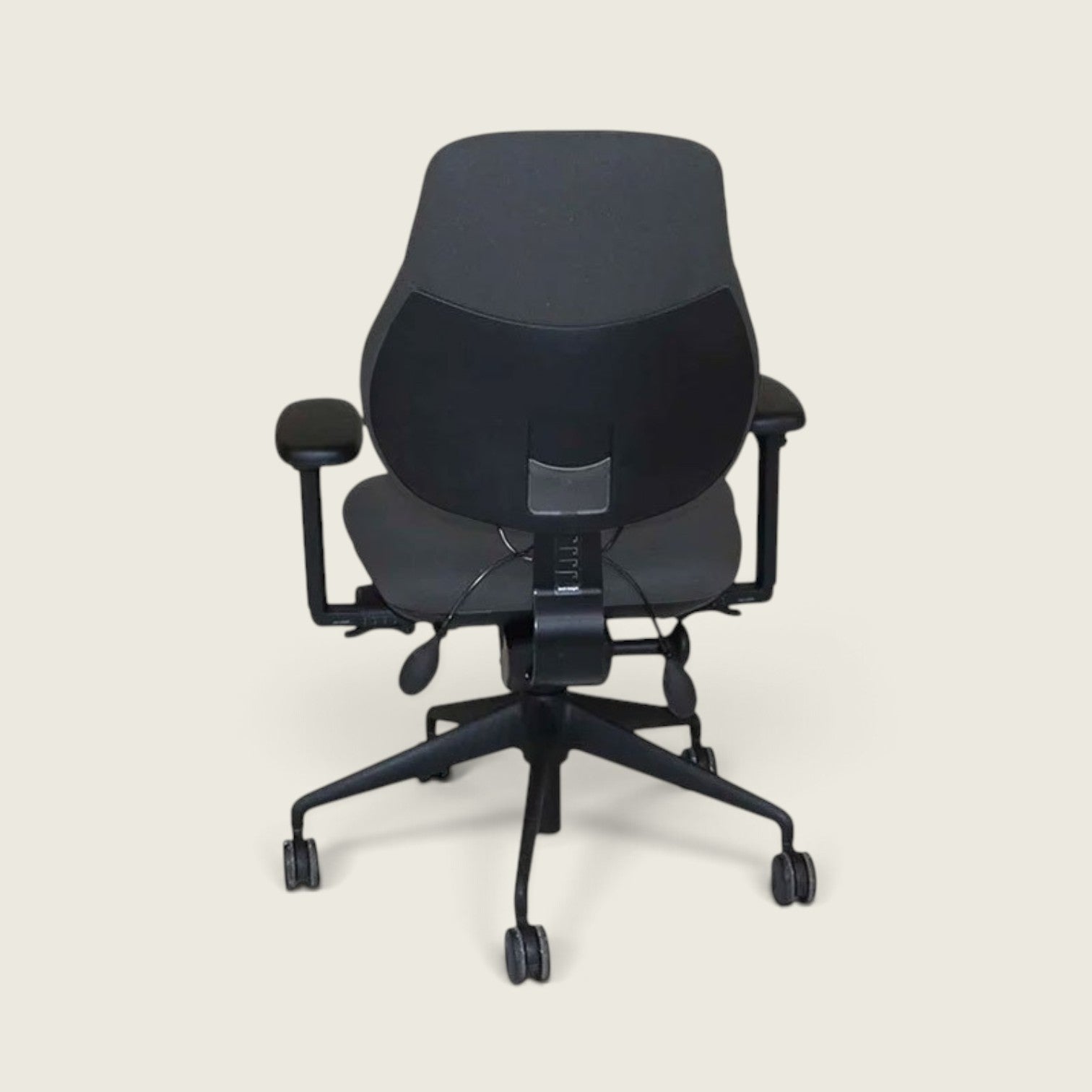 <tc>OrangeBox</tc>Fauteuil de bureau Flo en tissu gris - Remis à neuf
