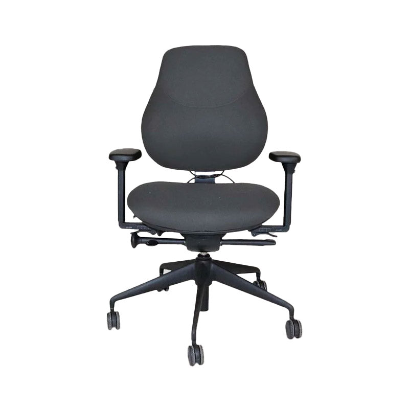 OrangeBox: Flo Office Chair in Grey Fabric - Refurbished