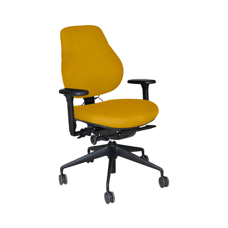 OrangeBox: Flo Office Chair in Yellow Fabric - Refurbished