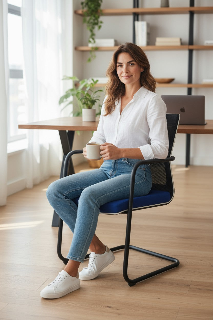 Orangebox : Chaise d'appoint Workday Visitors - Reconditionnée