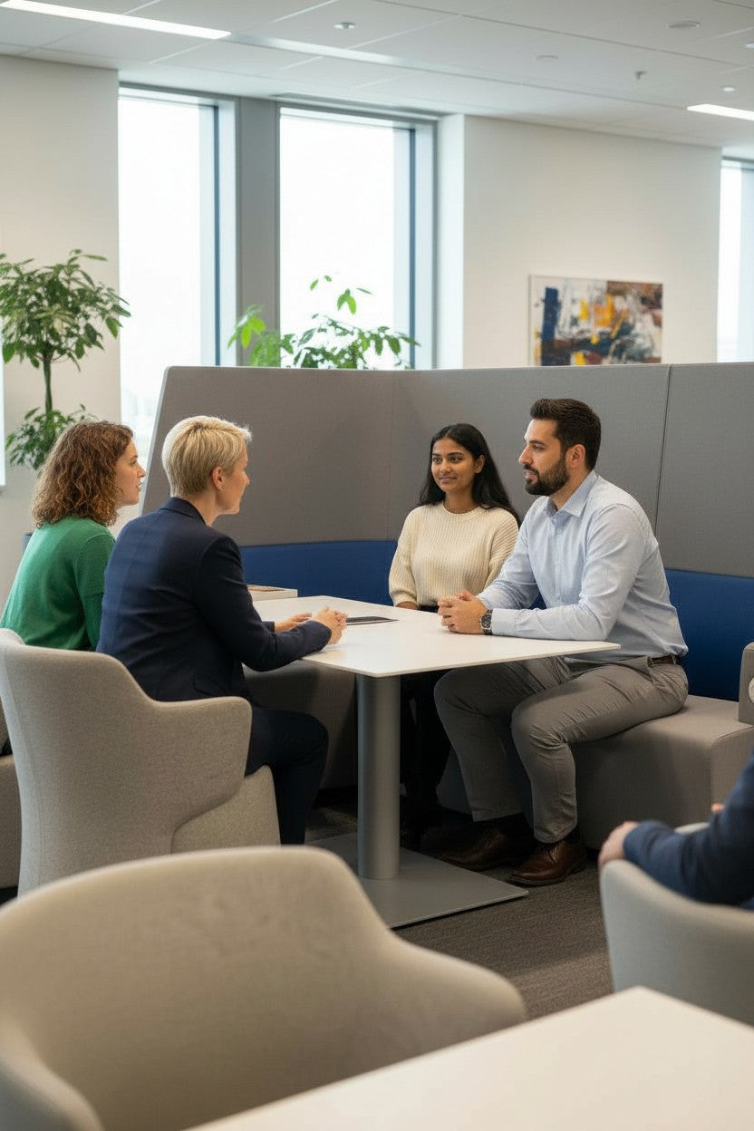 Orangebox : Cabine à dossier haut - Reconditionnée