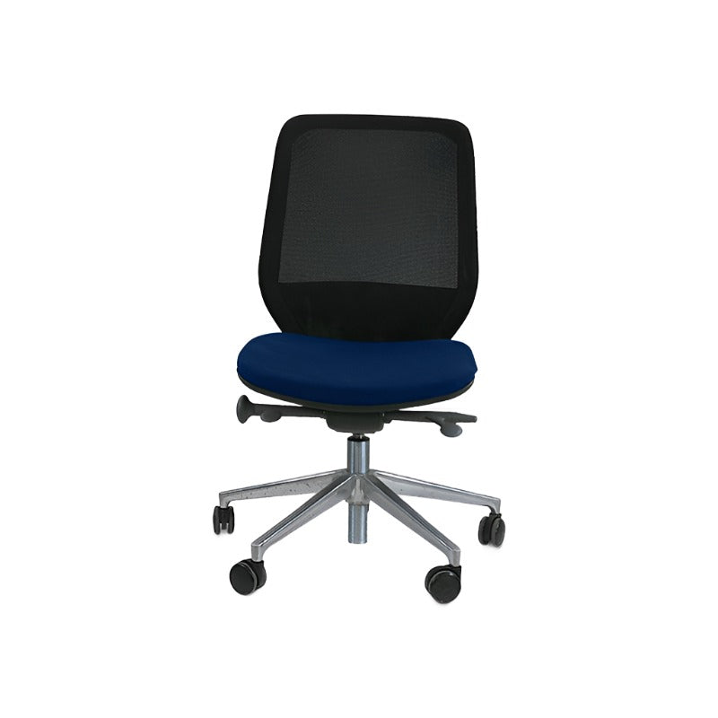 Orangebox: Joy-12 Task Chair Chrome Frame without Arms - Refurbished