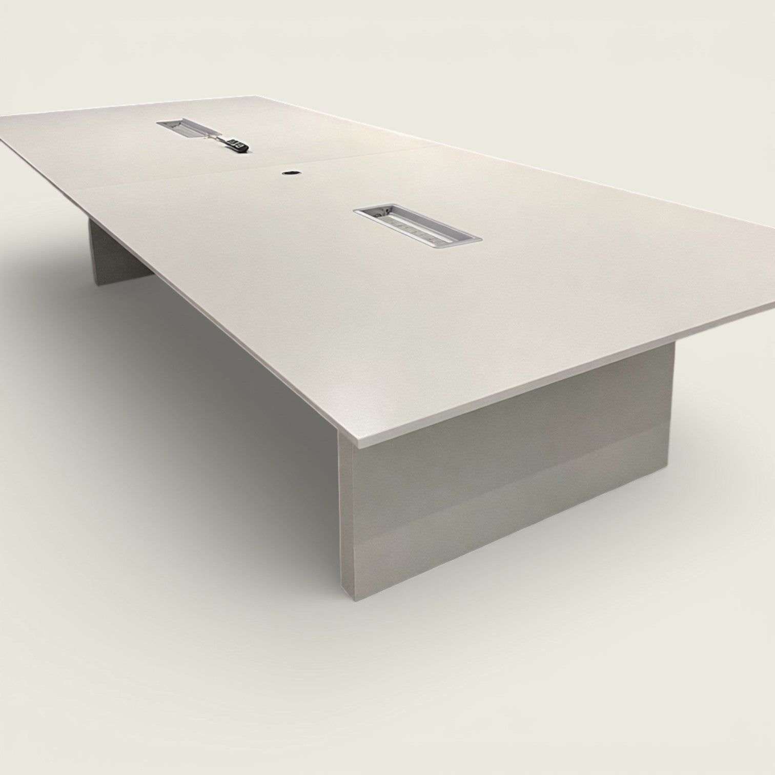 Orangebox: White Pars Meeting Table - Refurbished