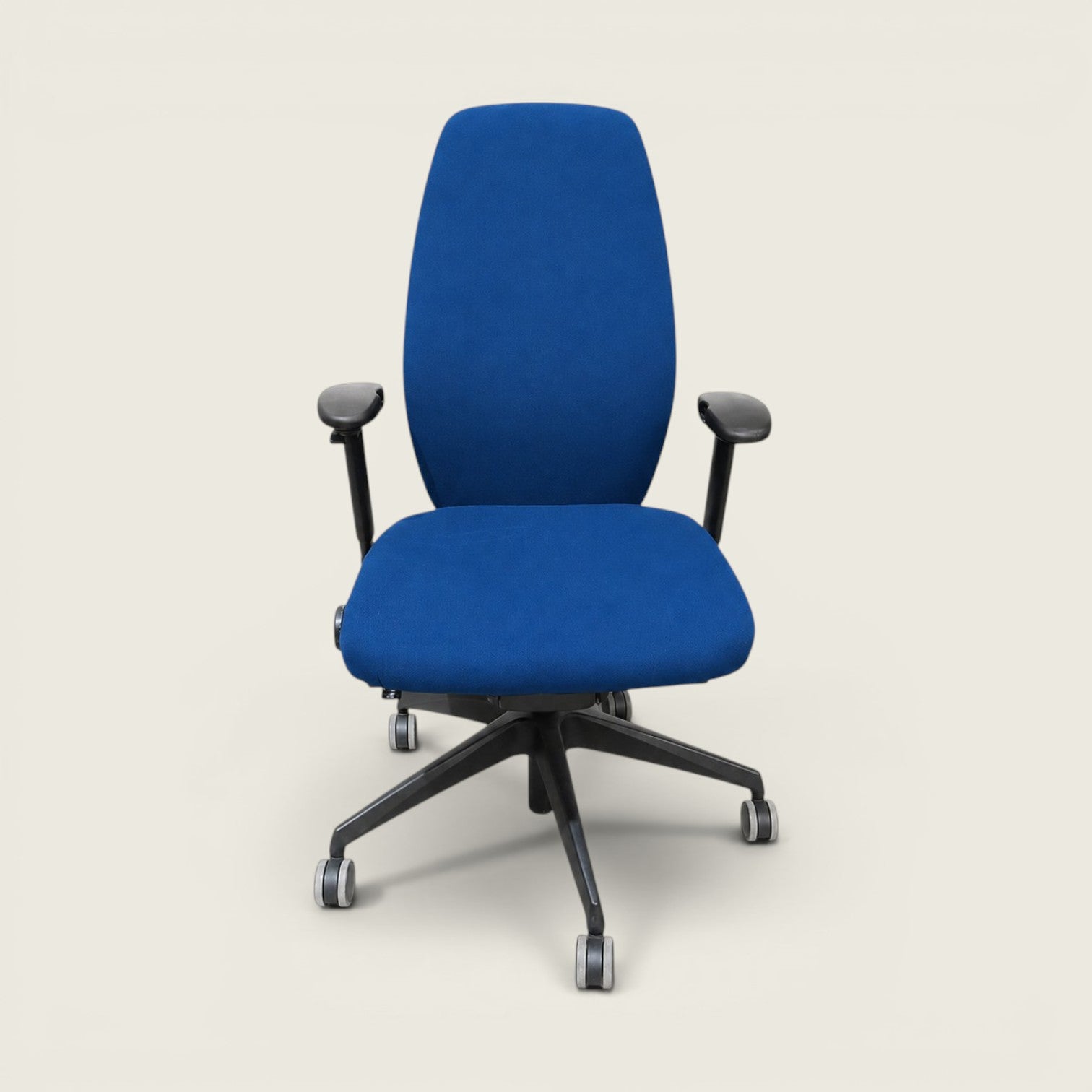 Posturite : Chaise de travail en bleu - Remis à neuf - Chaises de bureau