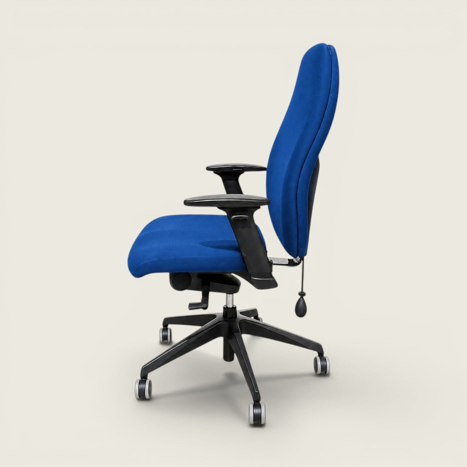 Posturite : Chaise de travail en bleu - Remis à neuf - Chaises de bureau