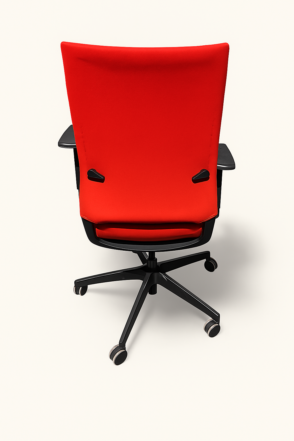 Sedus: Quarterback Task Chair in Red Fabric - Refurbished