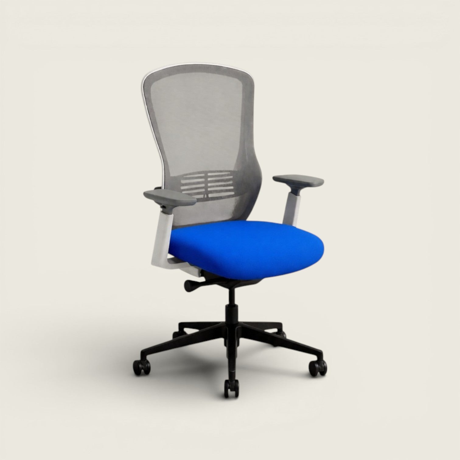 <tc>Senator</tc>Chaise de bureau Ousby bleue - Remis à neuf