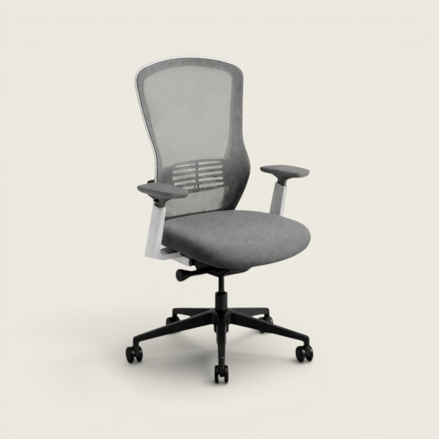 <tc>Senator</tc>Chaise de bureau Ousby grise - Remis à neuf