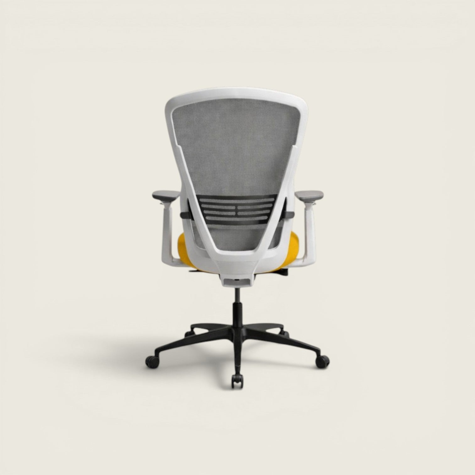 <tc>Senator</tc>Chaise de bureau Ousby jaune - Remis à neuf