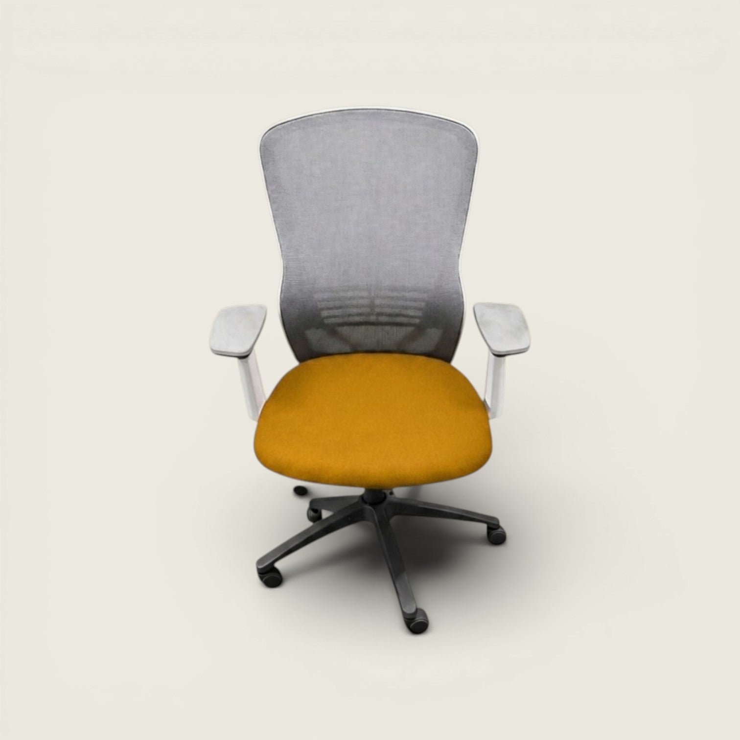 <tc>Senator</tc>Chaise de bureau Ousby jaune - Remis à neuf