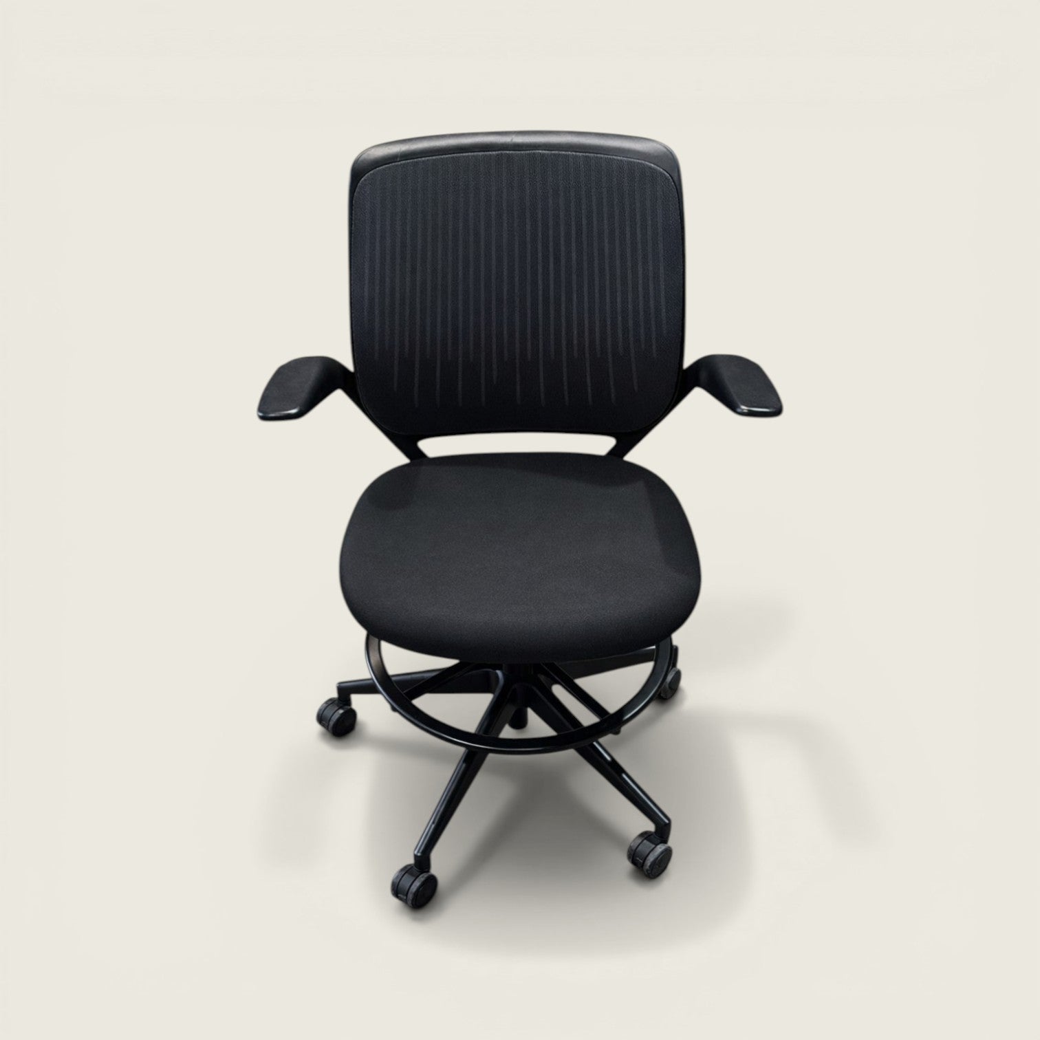 Steelcase: Cobi Draughtsman Chair in black - Refurbished