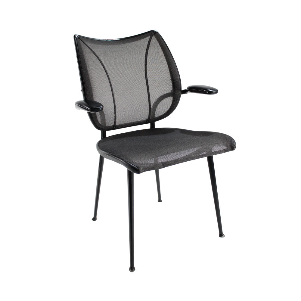 <tc>Humanscale</tc>: <tc>Liberty</tc> Chaise d'appoint avec structure en aluminium - Remis à neuf