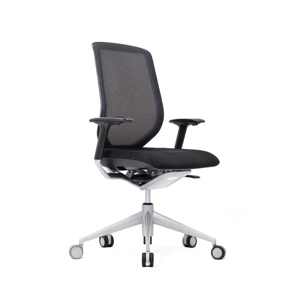<tc>Actiu</tc>: Chaise de travail Trim avec accoudoirs - Reconditionnée