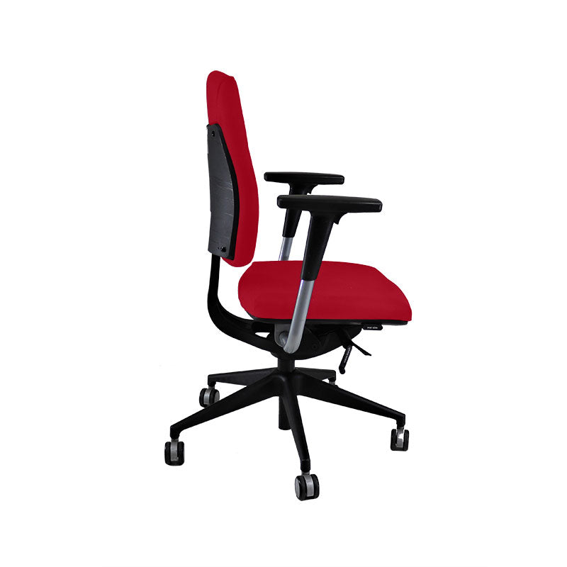 Senator: Sprint Task Chair in Red Fabric - Refurbished